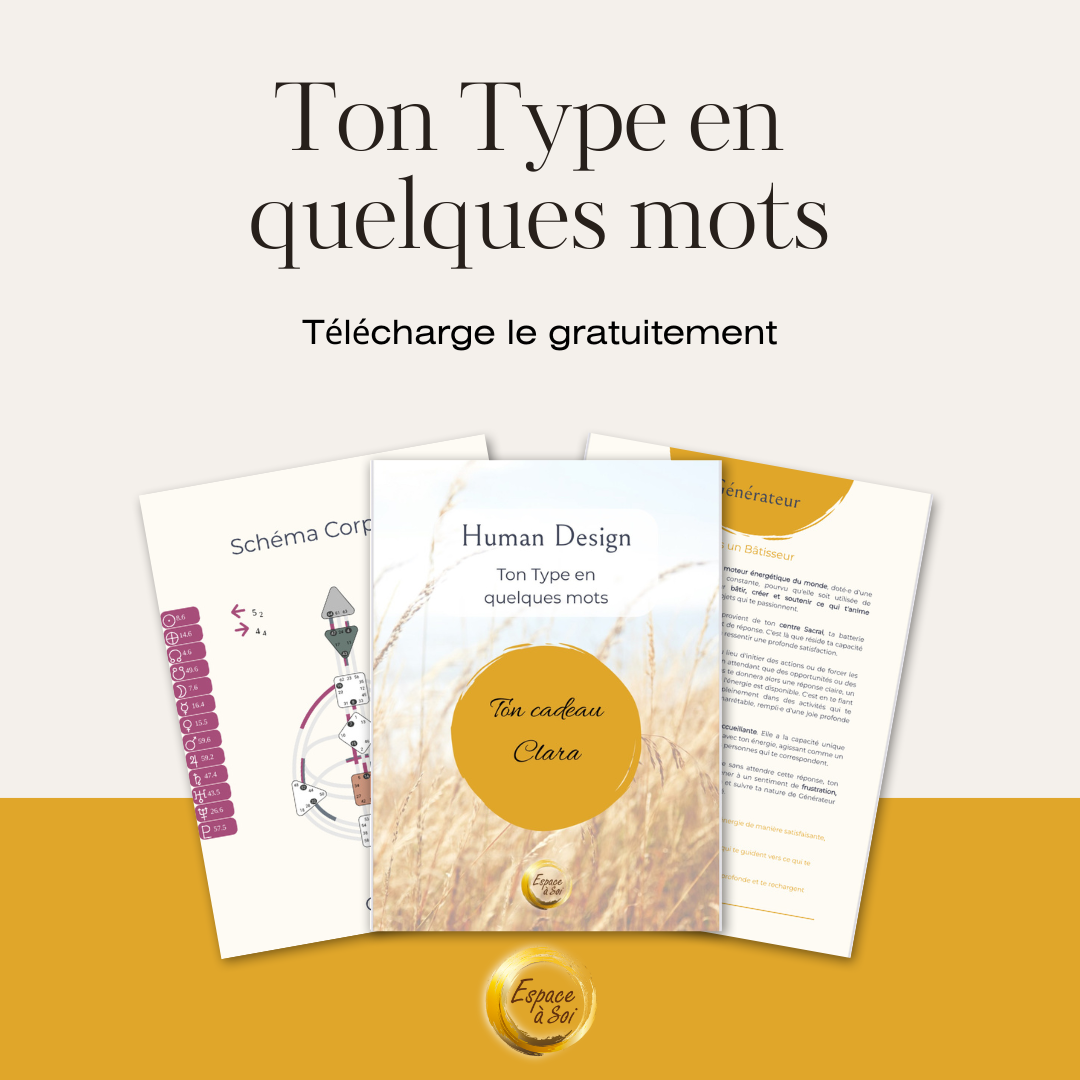 Ton Type en qq mots Espace à Soi HD - Ton Type